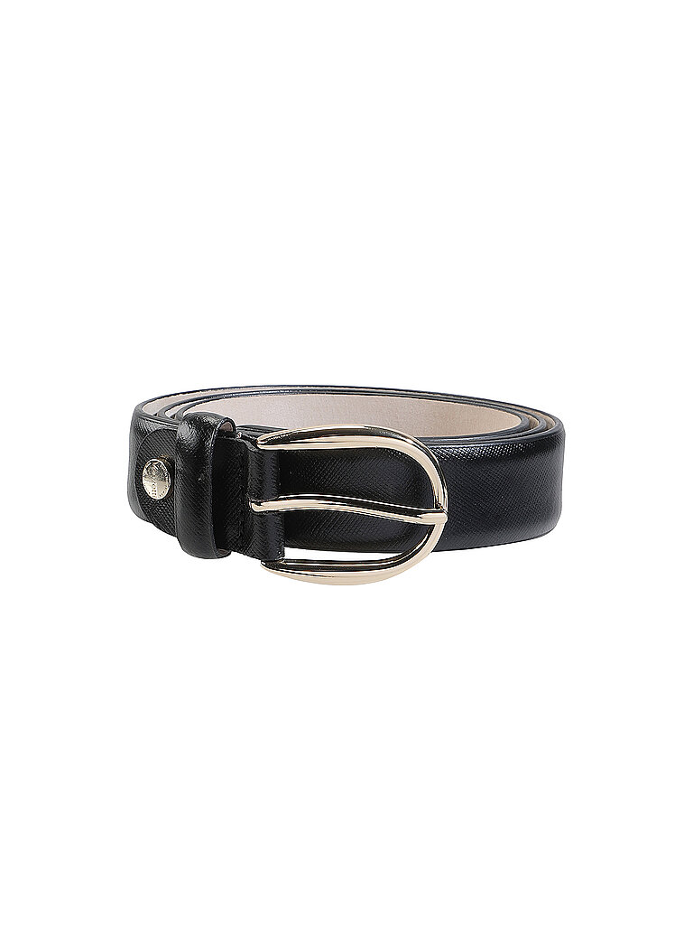 Vanzetti Cintura in pelle nero 95