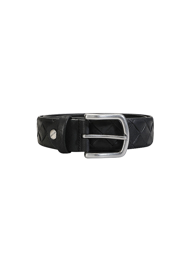 Cintura in pelle nero 105