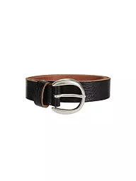 VANZETTI | Cintura in pelle per bambini | Nero
