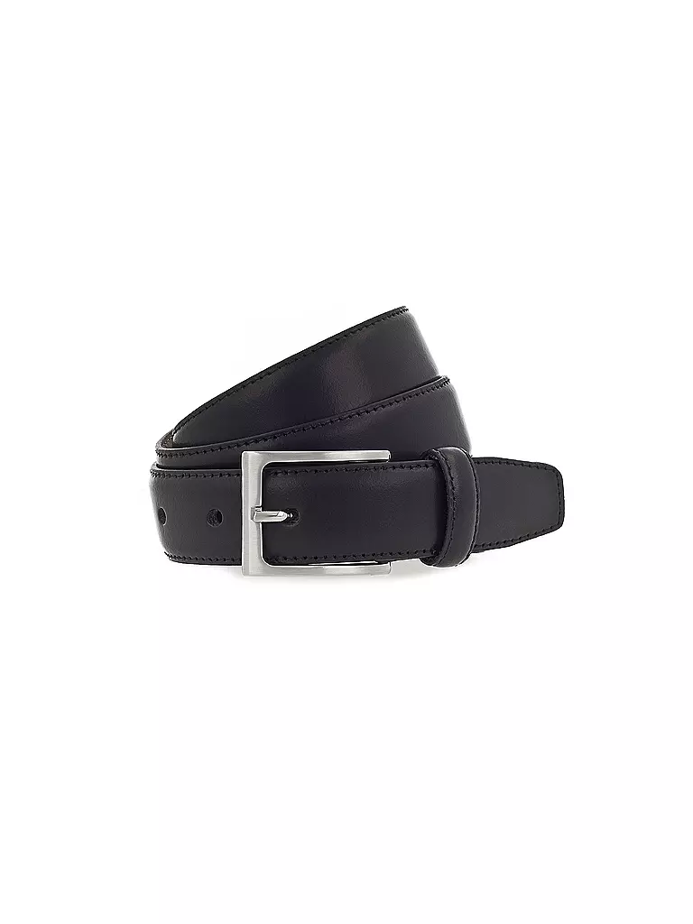 VANZETTI | Cintura in pelle per bambini | Nero