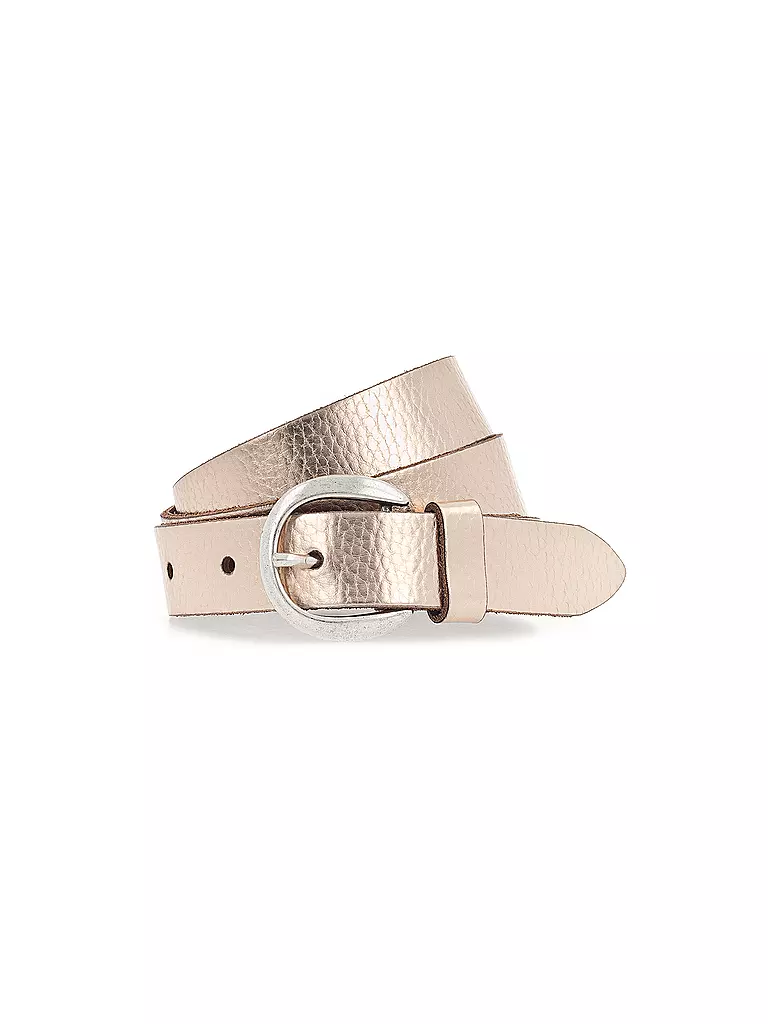 VANZETTI | Cintura in pelle per bambini | Rosa