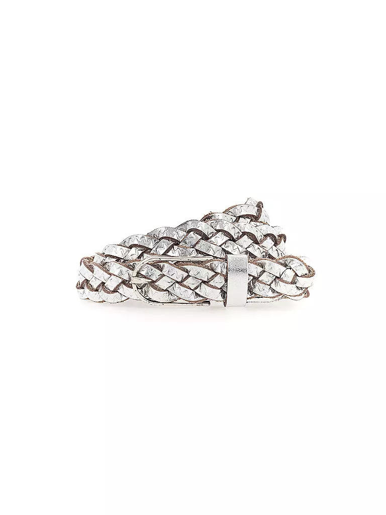 VANZETTI | Cintura in pelle | Argento