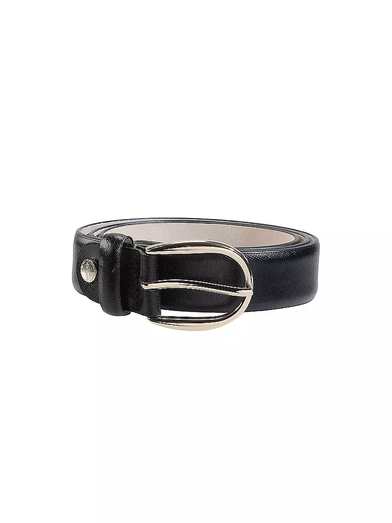 VANZETTI | Cintura in pelle | Nero