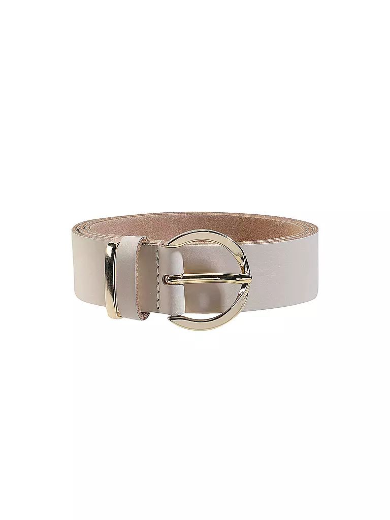 VANZETTI | Cintura in pelle | Crema