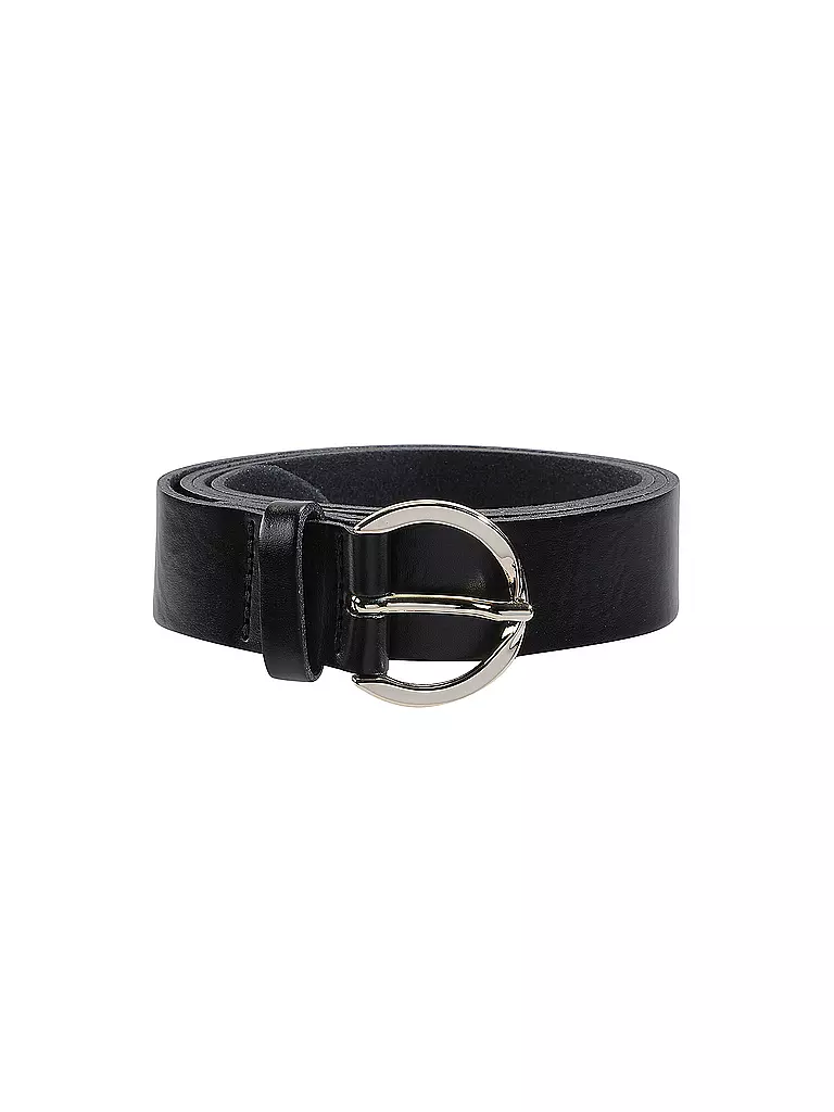VANZETTI | Cintura in pelle | Nero