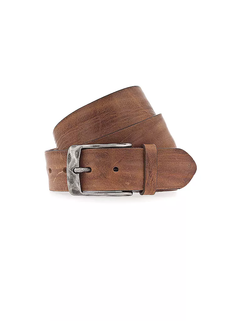 VANZETTI | Cintura in pelle | Marrone chiaro