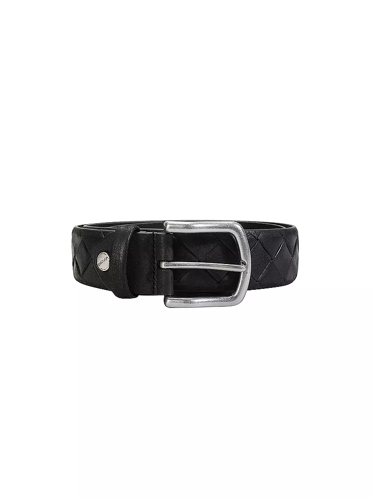 VANZETTI | Cintura in pelle | Nero