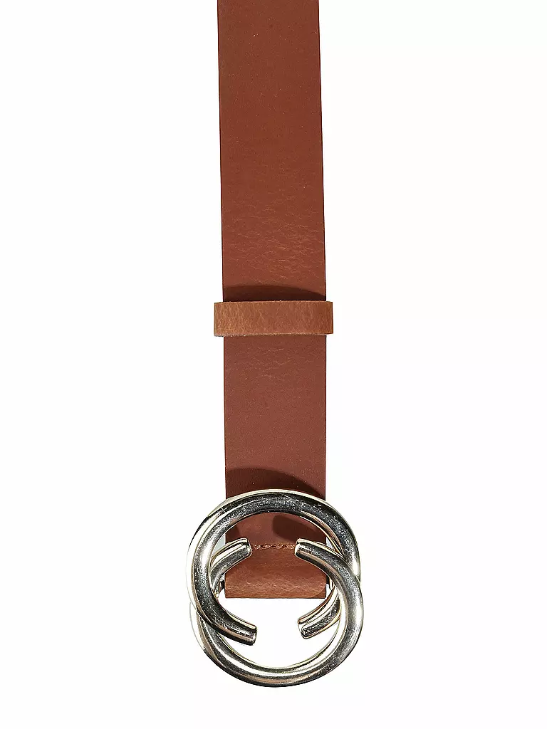 VANZETTI | Cintura in pelle | Marrone