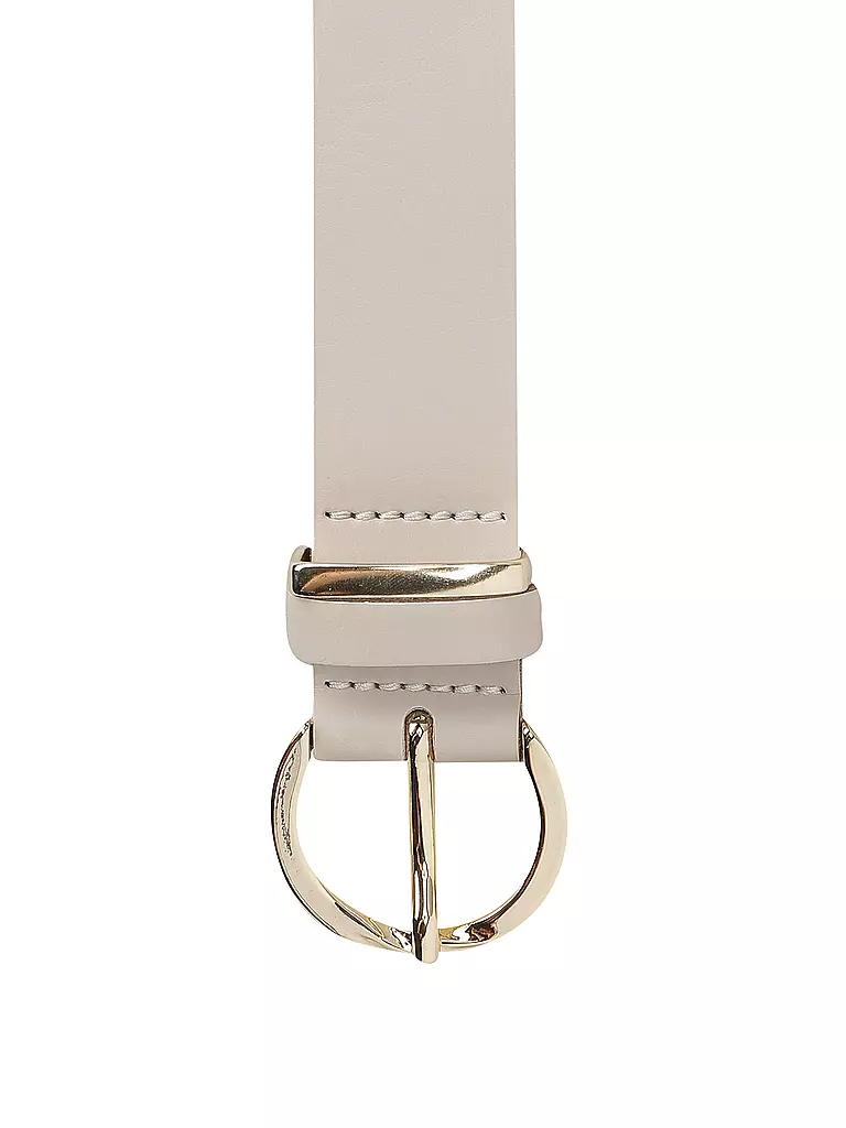 VANZETTI | Cintura in pelle | Crema