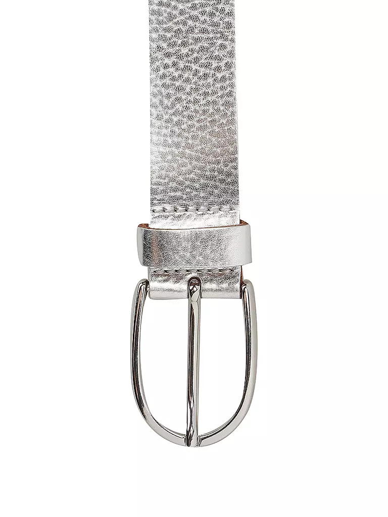 VANZETTI | Cintura in pelle | Argento