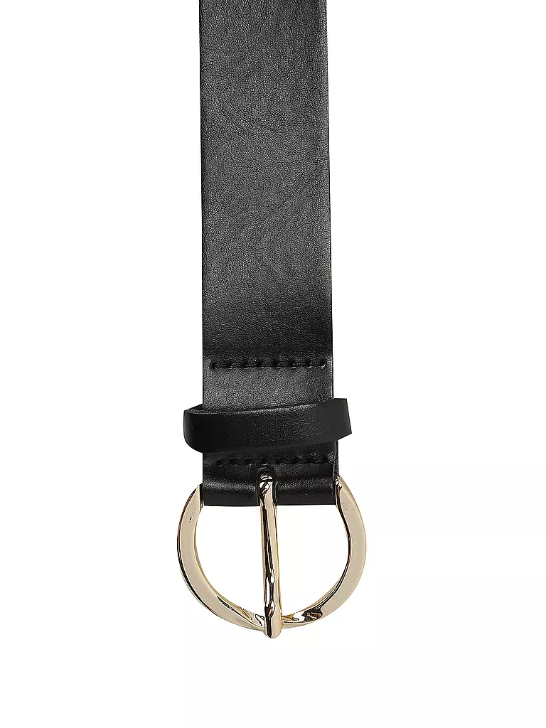 VANZETTI | Cintura in pelle | Nero