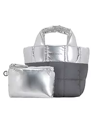 VEE COLLECTIVE | Tasche - Mini Bag PORTER TOTE Mini | Argento