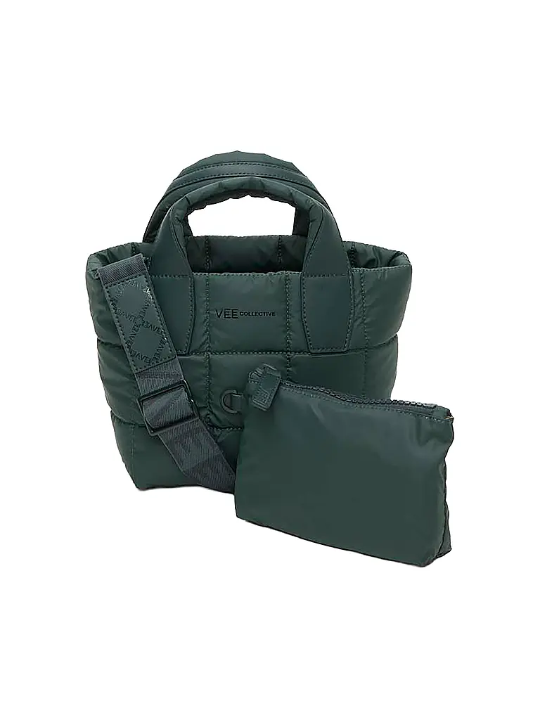 VEE COLLECTIVE | Borsa - Mini Bag PORTER TOTE Mini | Verde scuro