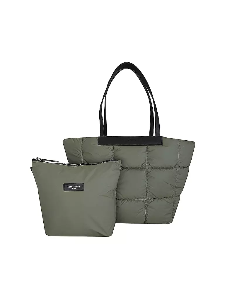 VEE COLLECTIVE | Borsa - Shopper PORTER BASQUE Medium | Oliva