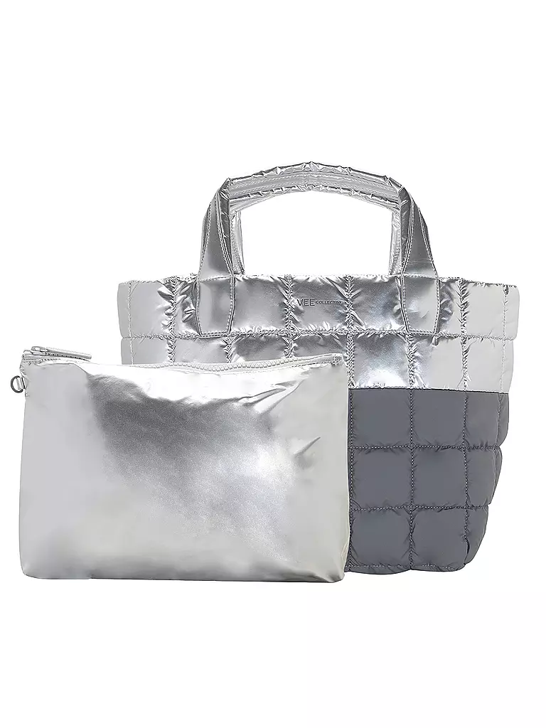 VEE COLLECTIVE | Borsa - Shopper PORTER TOTE Medium | Argento