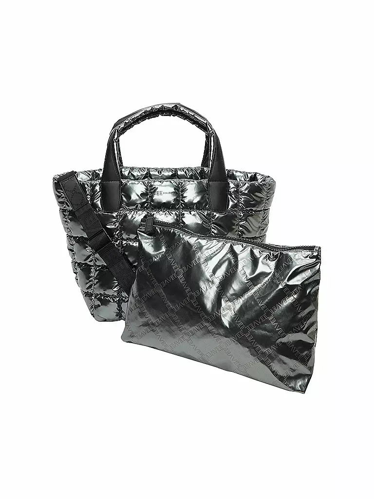 VEE COLLECTIVE | Borsa - Shopper PORTER TOTE Medium | Argento