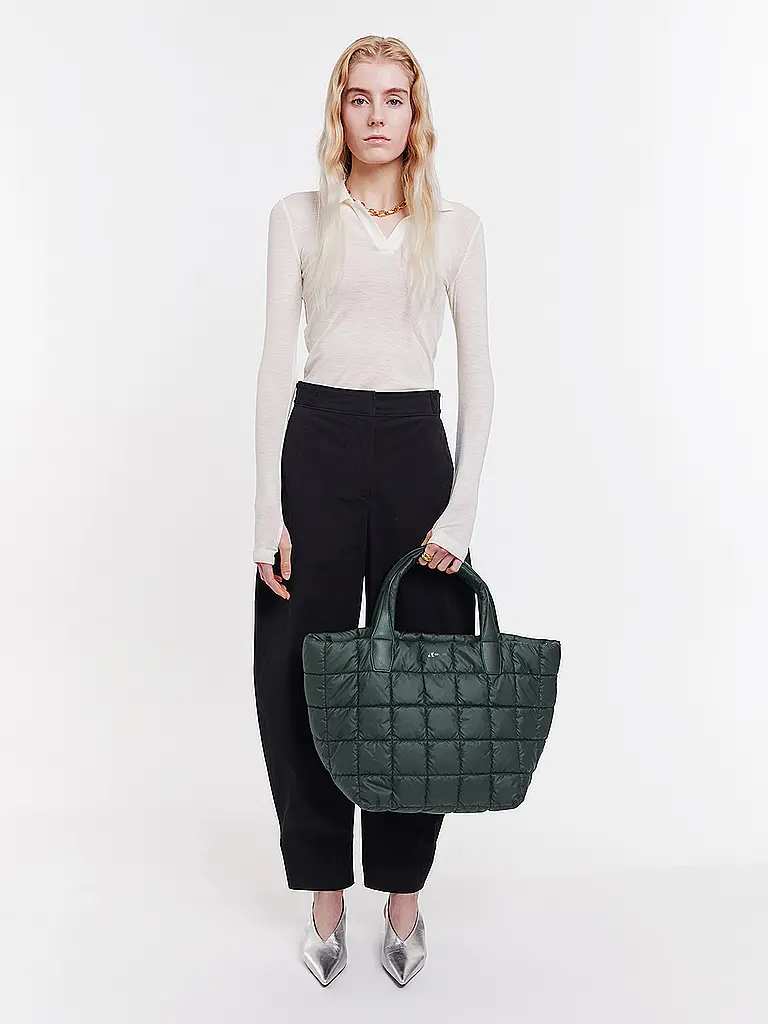 VEE COLLECTIVE | Tasche - Shopper PORTER TOTE Medium | Verde scuro