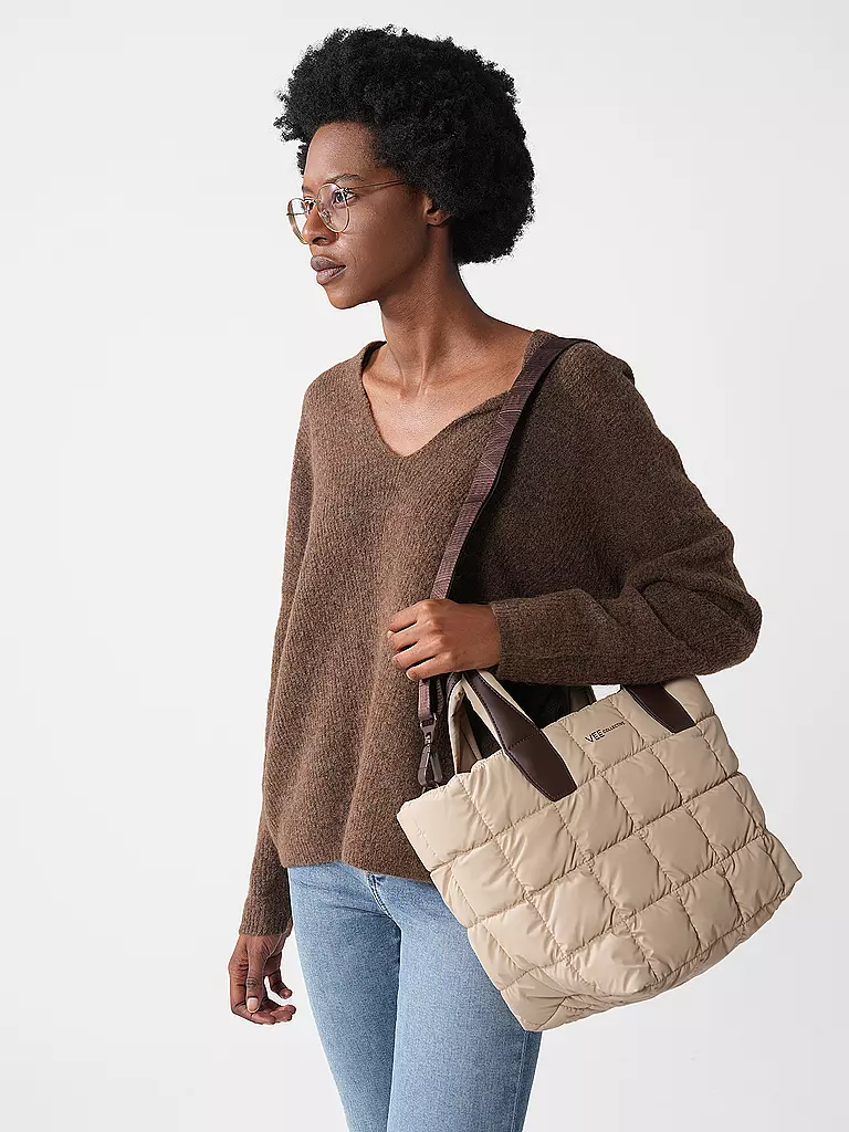 VEE COLLECTIVE | Tasche - Shopper PORTER TOTE Small | Crema