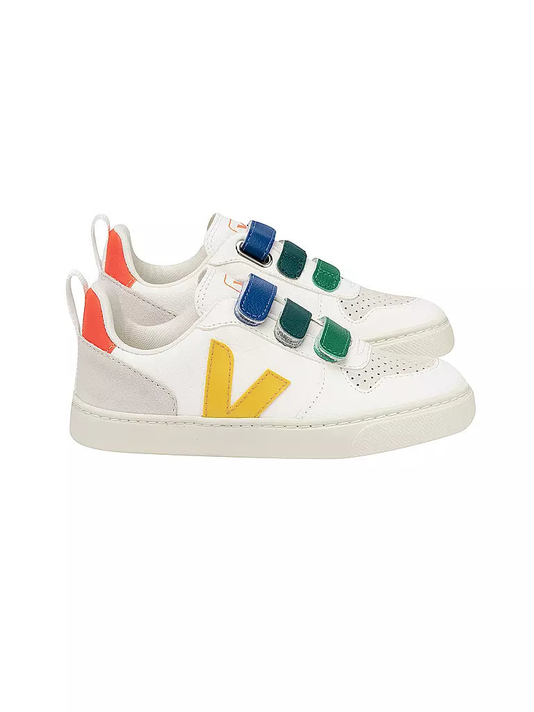 VEJA | Kinder Sneaker V-10 | Bianco