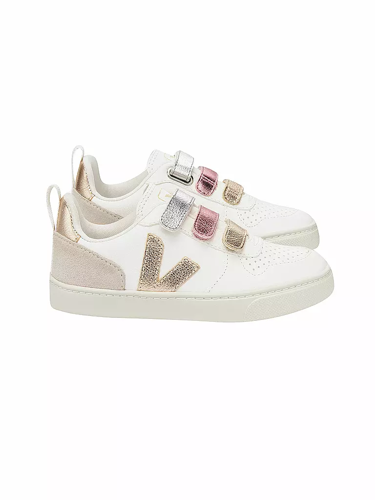 VEJA | Kinder Sneaker V-10 | Bianco