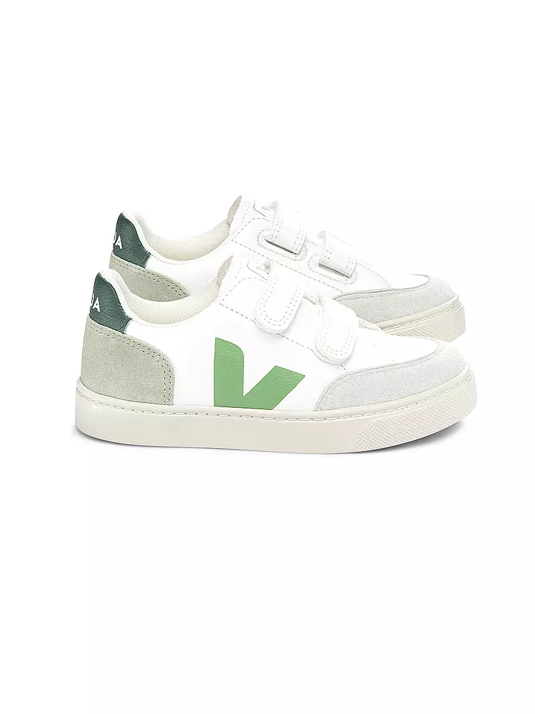 VEJA | Kinder Sneaker V-12 | Bianco