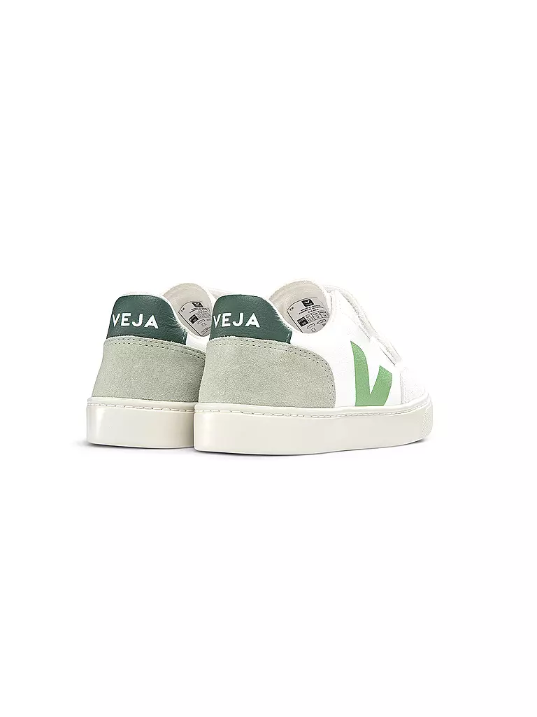 VEJA | Kinder Sneaker V-12 | Bianco