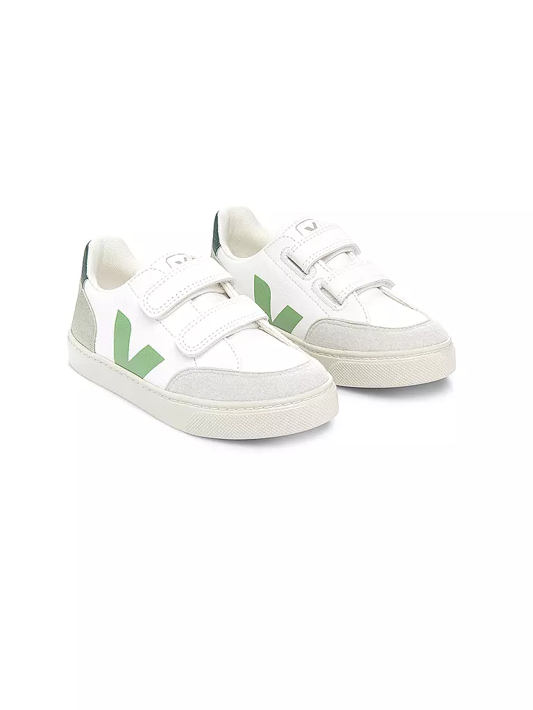 VEJA | Kinder Sneaker V-12 | Bianco