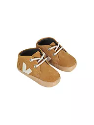 VEJA | Scarpe stringate da neonato PETALE | Cammello