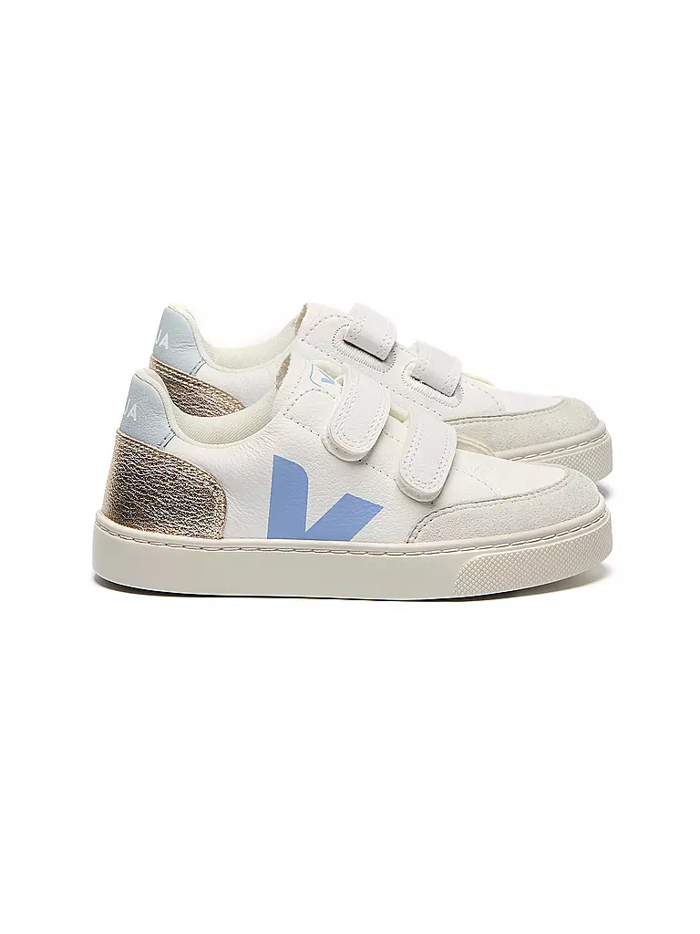 VEJA | Sneaker da bambino SMALL V-12 | Bianco