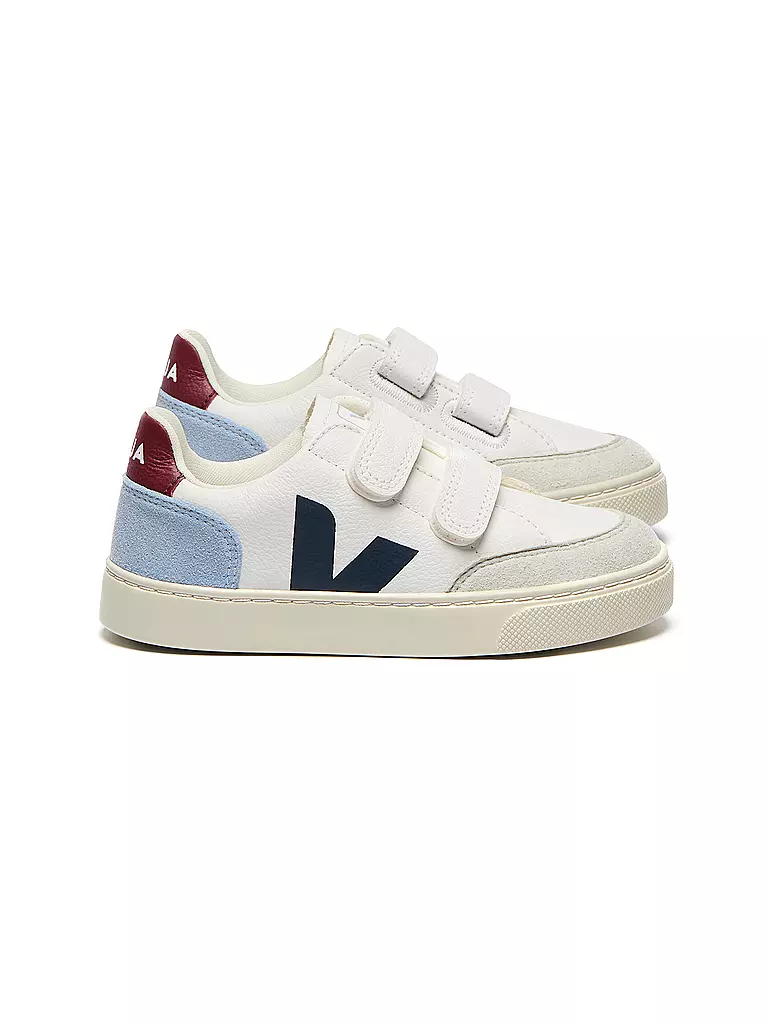 VEJA | Sneaker da bambino SMALL V-12 | Bianco