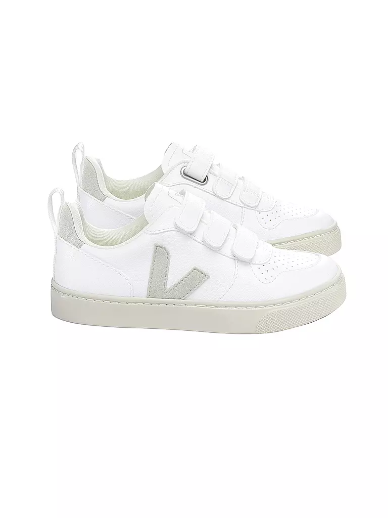 VEJA | Sneaker V-10 per bambini | Bianco