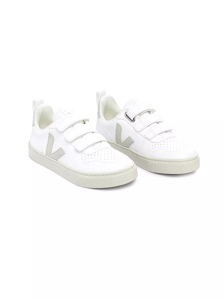 VEJA | Sneaker V-10 per bambini | Bianco