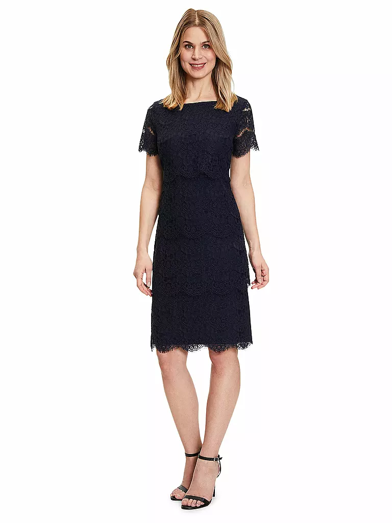 VERA MONT | Abito da cocktail | Blu scuro