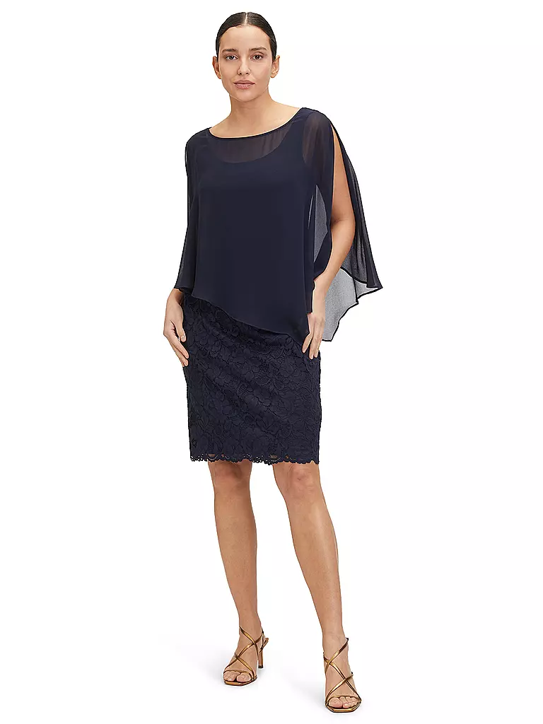 VERA MONT | Abito da cocktail | Blu scuro