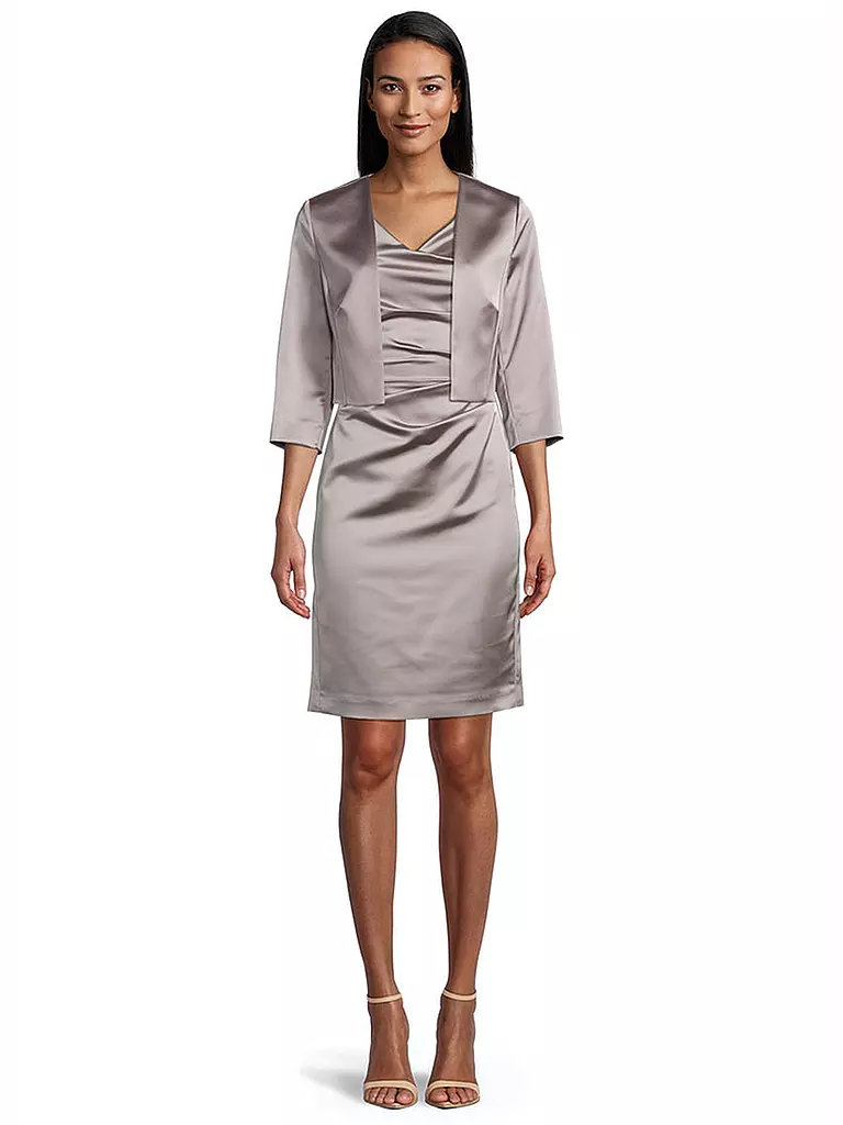 VERA MONT | Bolero in raso | Beige