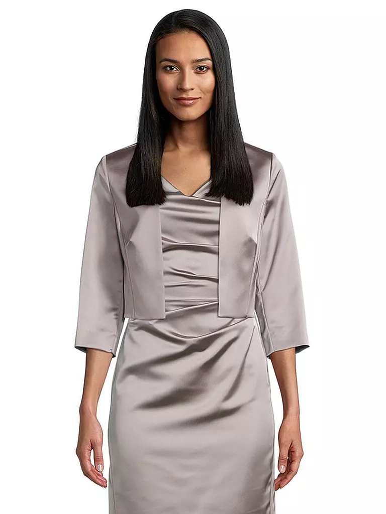 VERA MONT | Bolero in raso | Beige