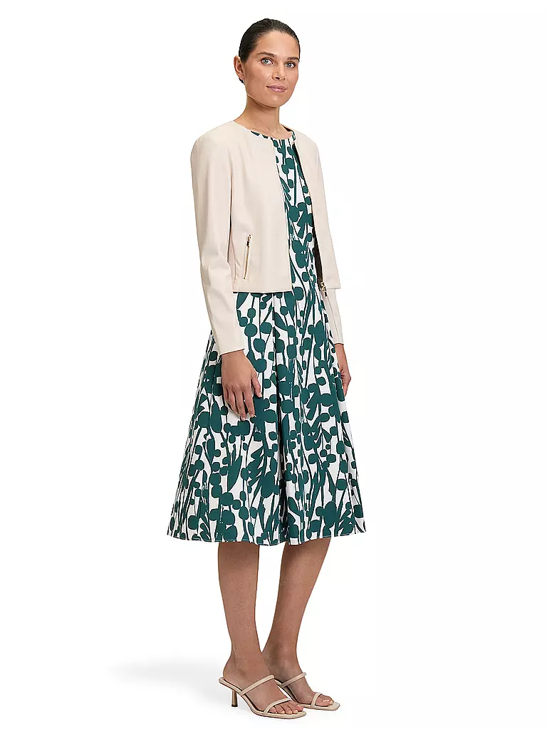 VERA MONT | Giacca effetto pelle | Crema