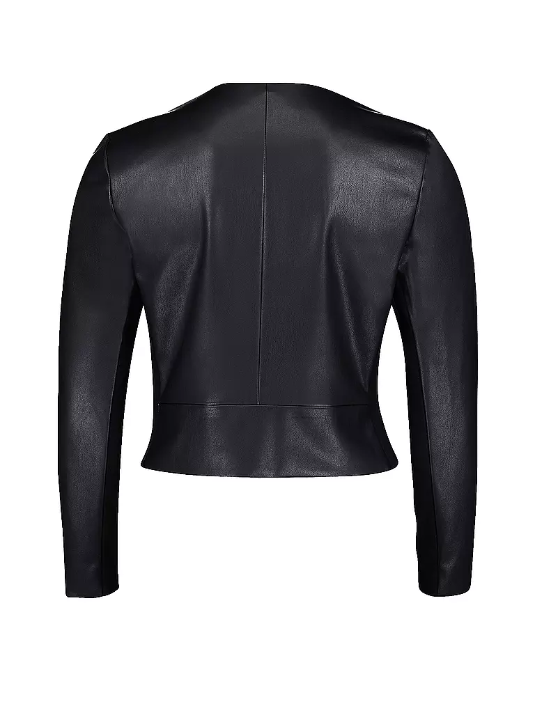 VERA MONT | Giacca effetto pelle | Nero
