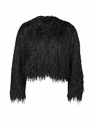 VERA MONT | Giacca effetto pelliccia | Nero