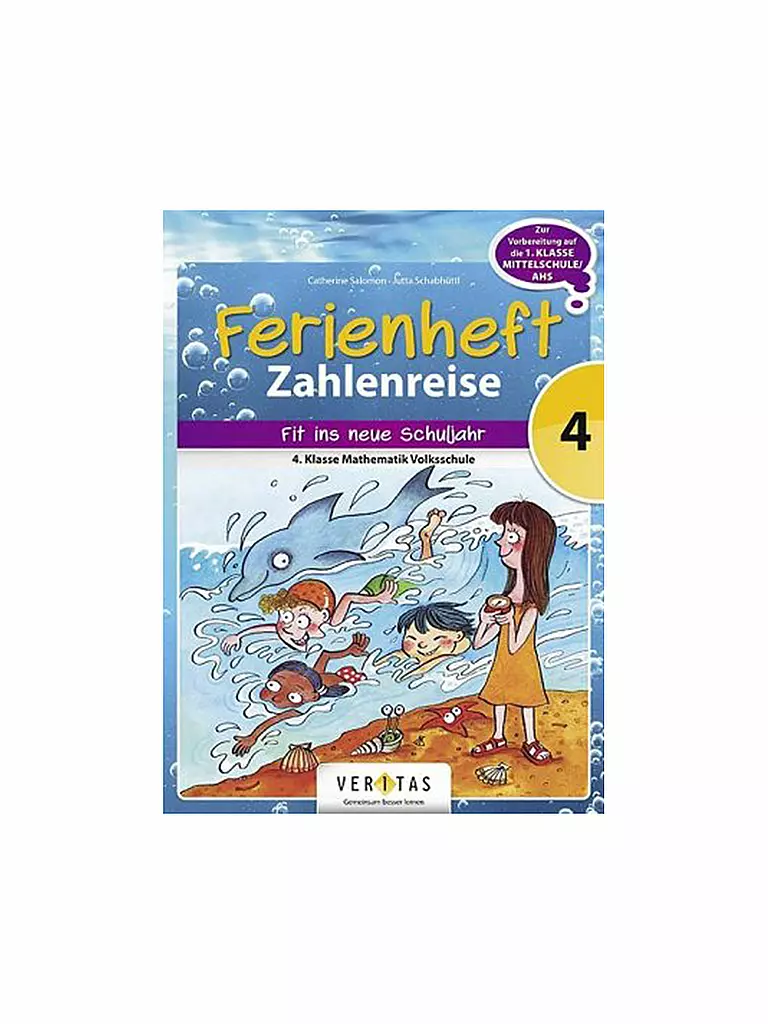 VERITAS VERLAG | Quaderno delle vacanze - Viaggio nel mondo dei numeri 4 | Senza colore
