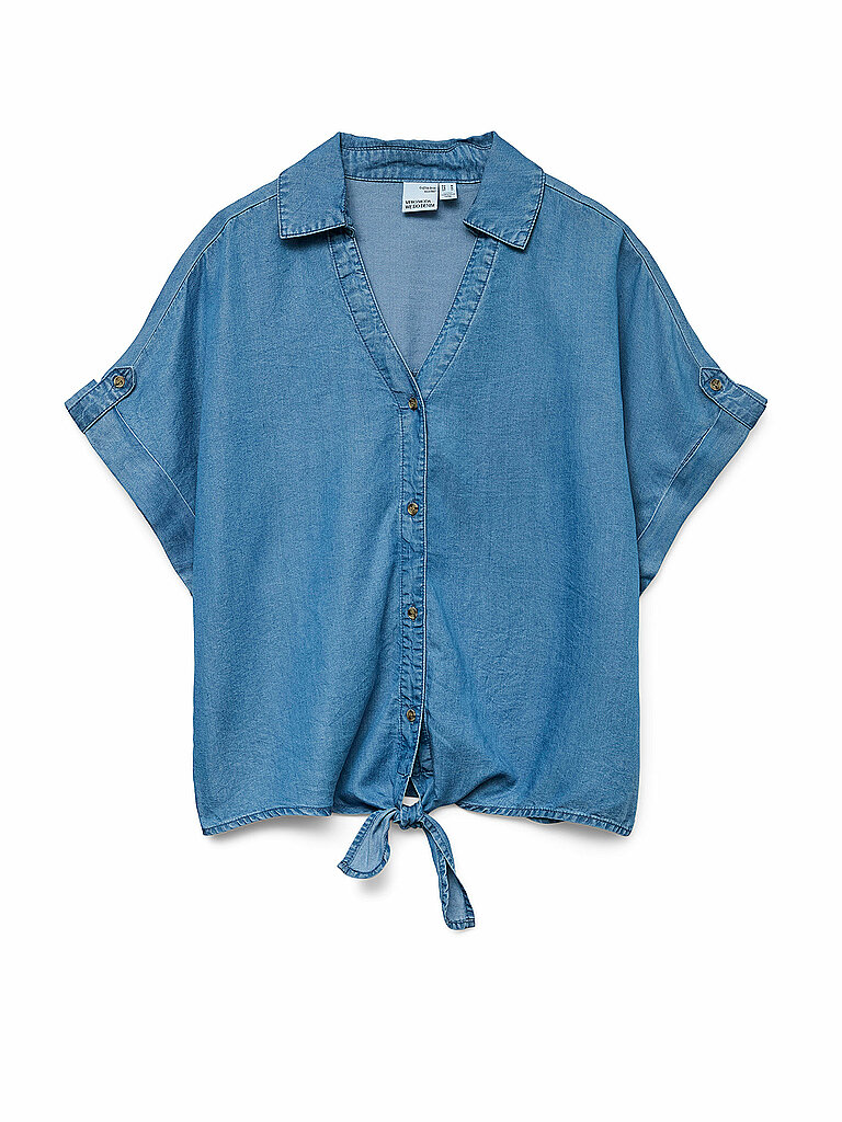 Blusenshirt VMFLEUR blu S