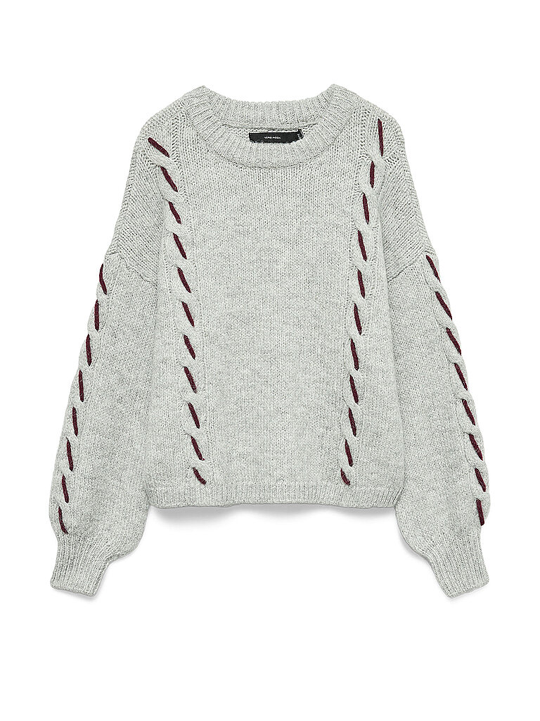 Pullover VMILINA grigio chiaro M