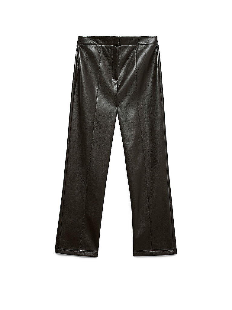 Pantaloni in similpelle VMVIPS marrone 36/L32