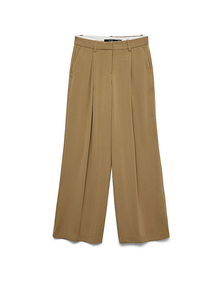 Pantaloni business VMTENA marrone chiaro 38/L30
