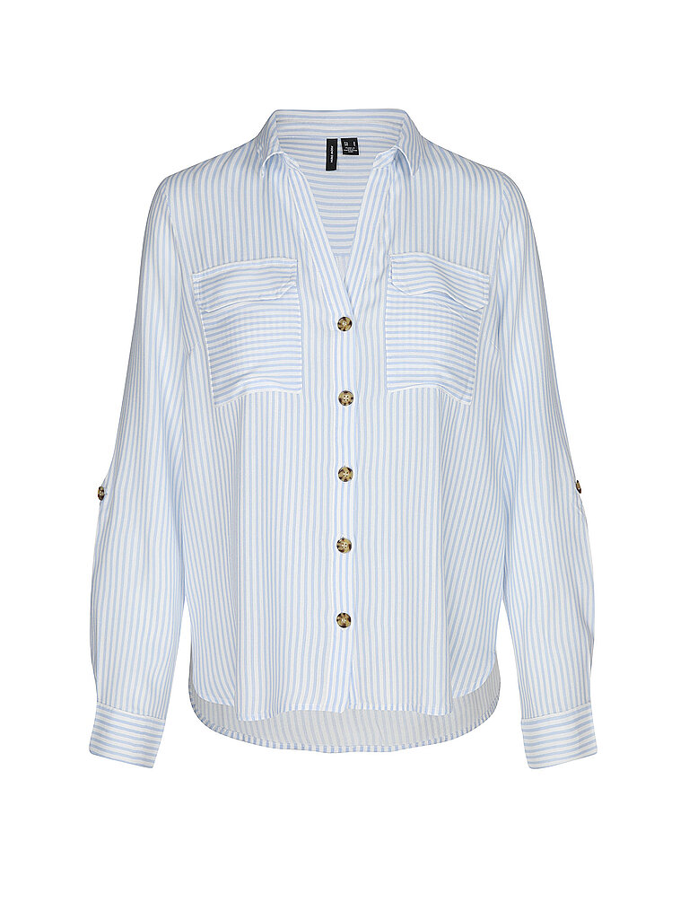 Vero Moda Blusa VMBUMPY blu S