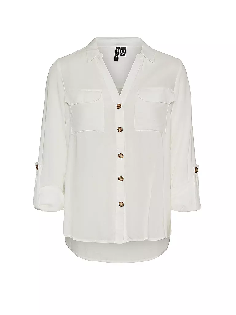 VERO MODA | Blusa a maniche lunghe VMBUMPY | Bianco