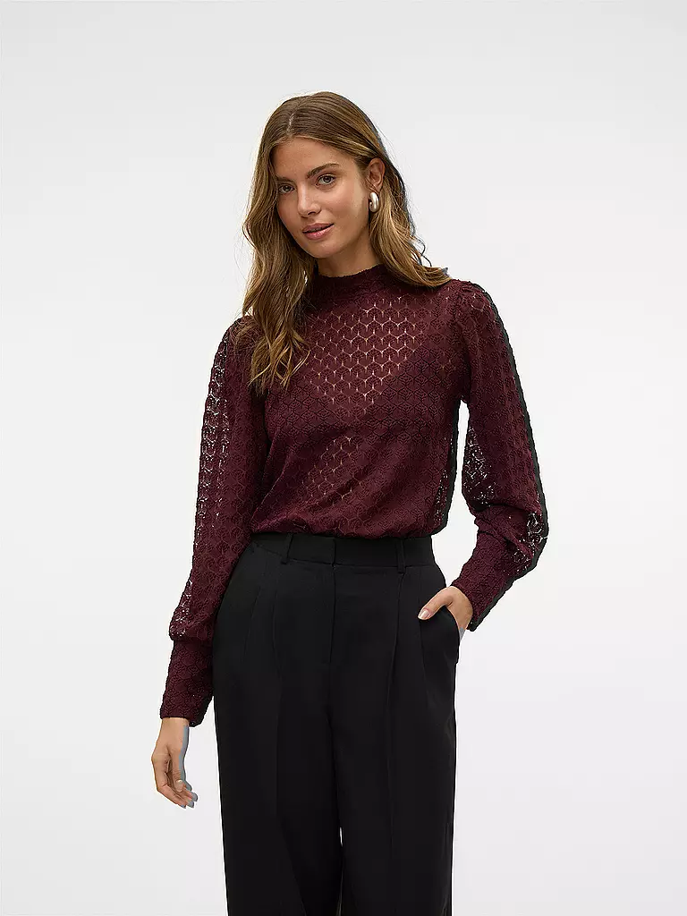 VERO MODA | Blusa VMBECCA | Rosso scuro