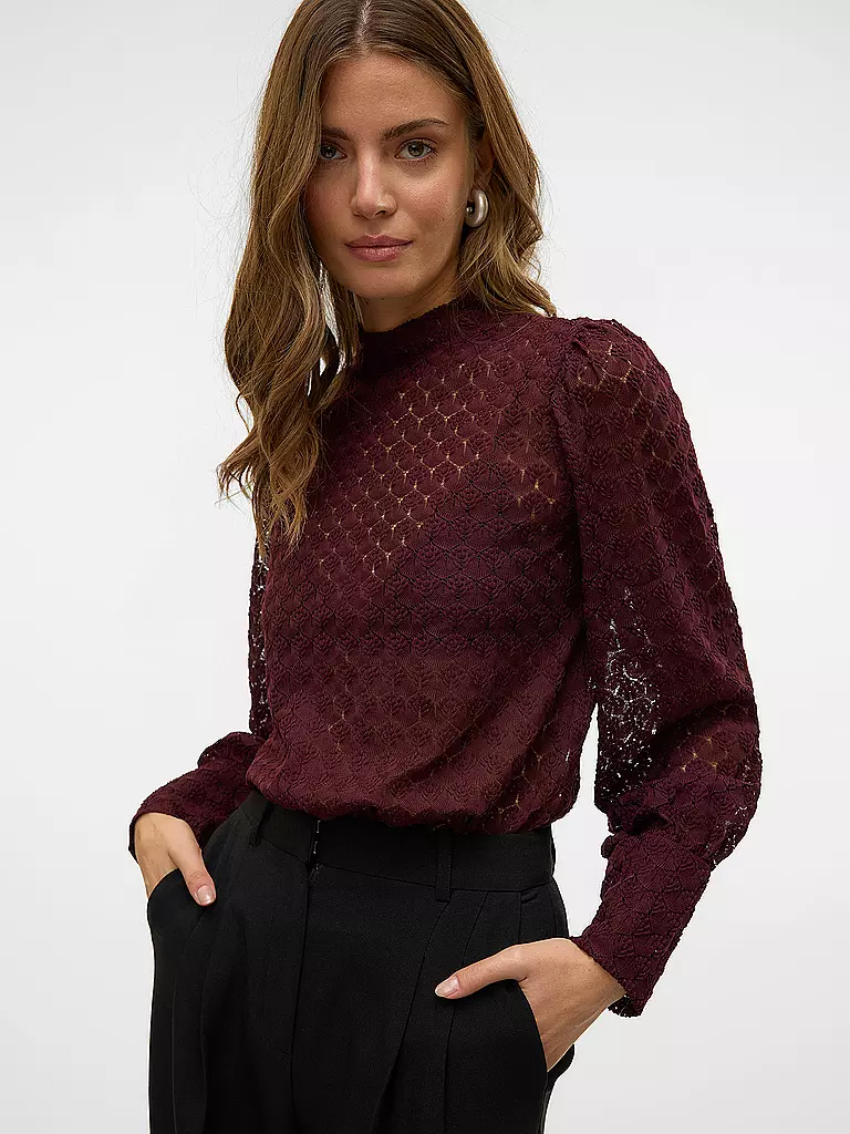 VERO MODA | Blusa VMBECCA | Rosso scuro