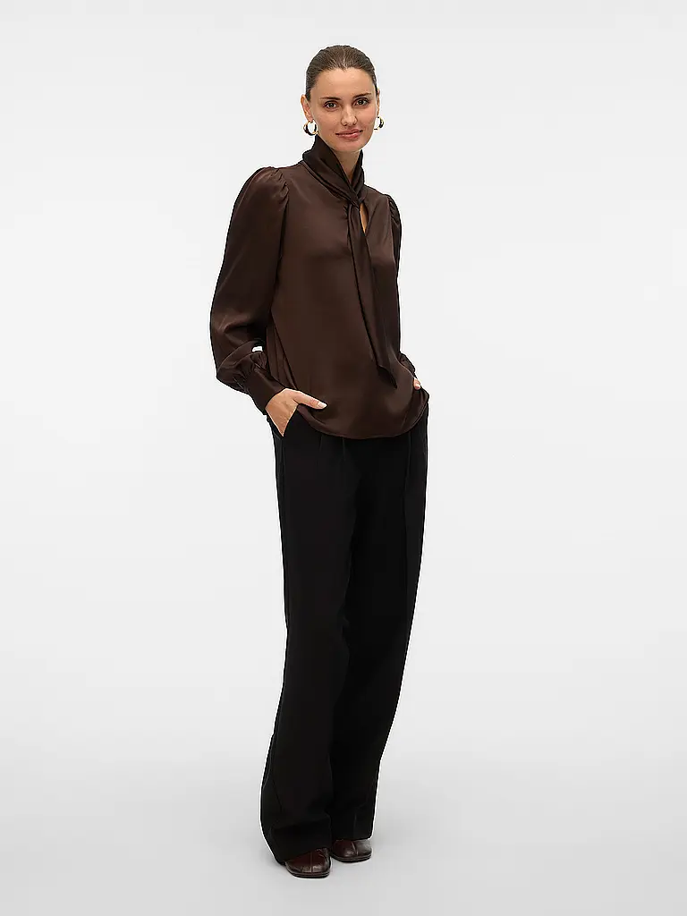 VERO MODA | Blusenshirt VMNINI | Marrone