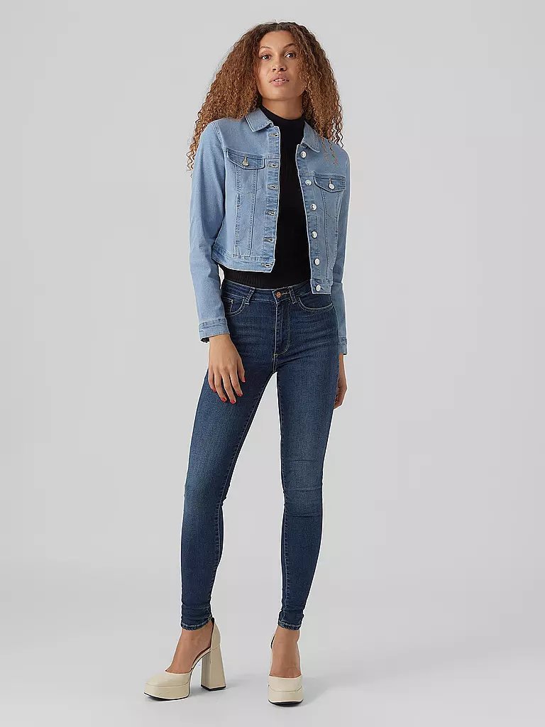 VERO MODA | Giacca di jeans slim fit VMLUNA | Blu chiaro
